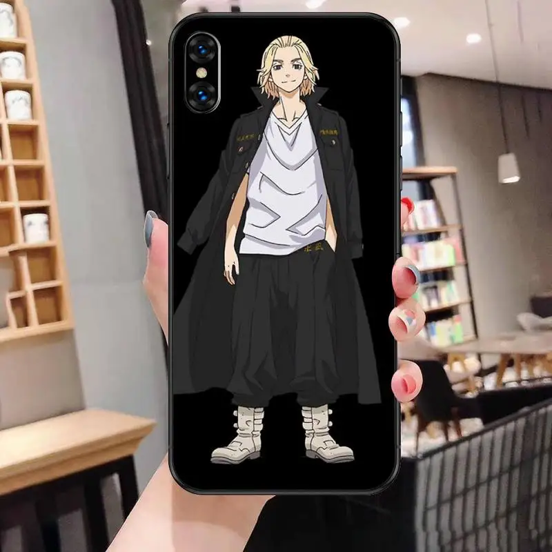 

Tokyo Revengers Phone Case For Black-Iphone 5 5s se 6 6s 7 8 11 12 X Xs Xr Pro Plus Max Mini Cover