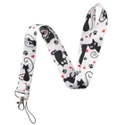 LX16 Cat брелоки ремешки веревка мобильный телефон шейный ремешок для ключа ID карты USB держатель значка 