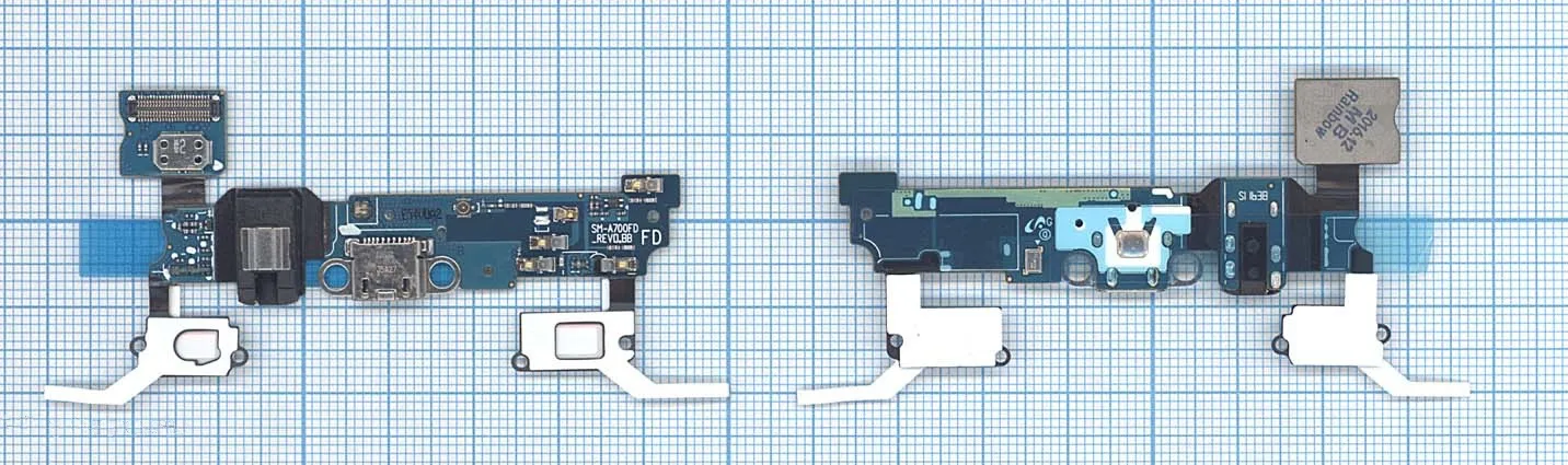 Разъем Micro USB для Samsung Galaxy A7 SM-A700FD (плата с системным разъемом) | Компьютеры и офис