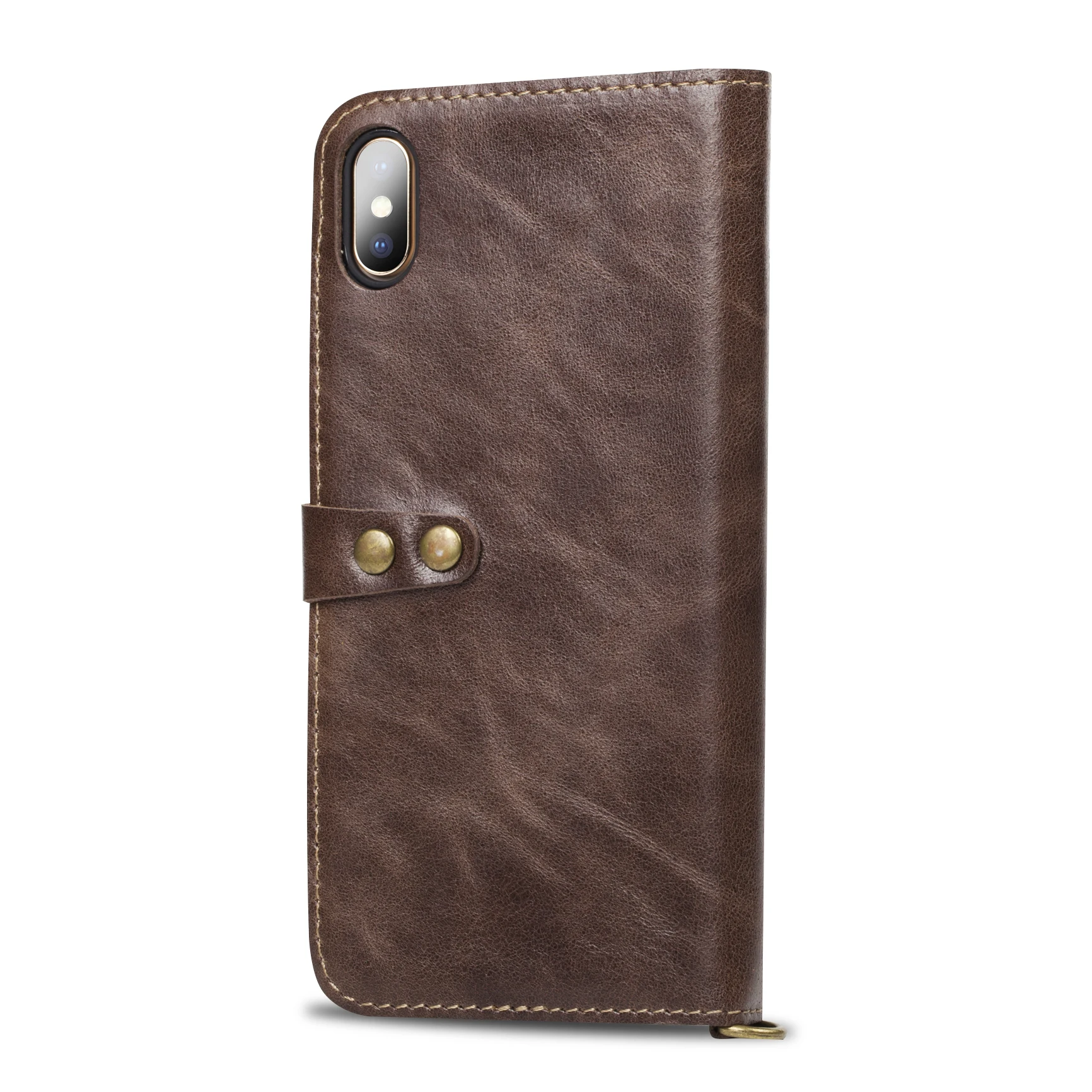 New 100% Leather Luxurious Comfortable For 11 PRO MAX Wallet Flip Phone Case For iPhone 6 6S 7 8 Plus X XR XS MAX