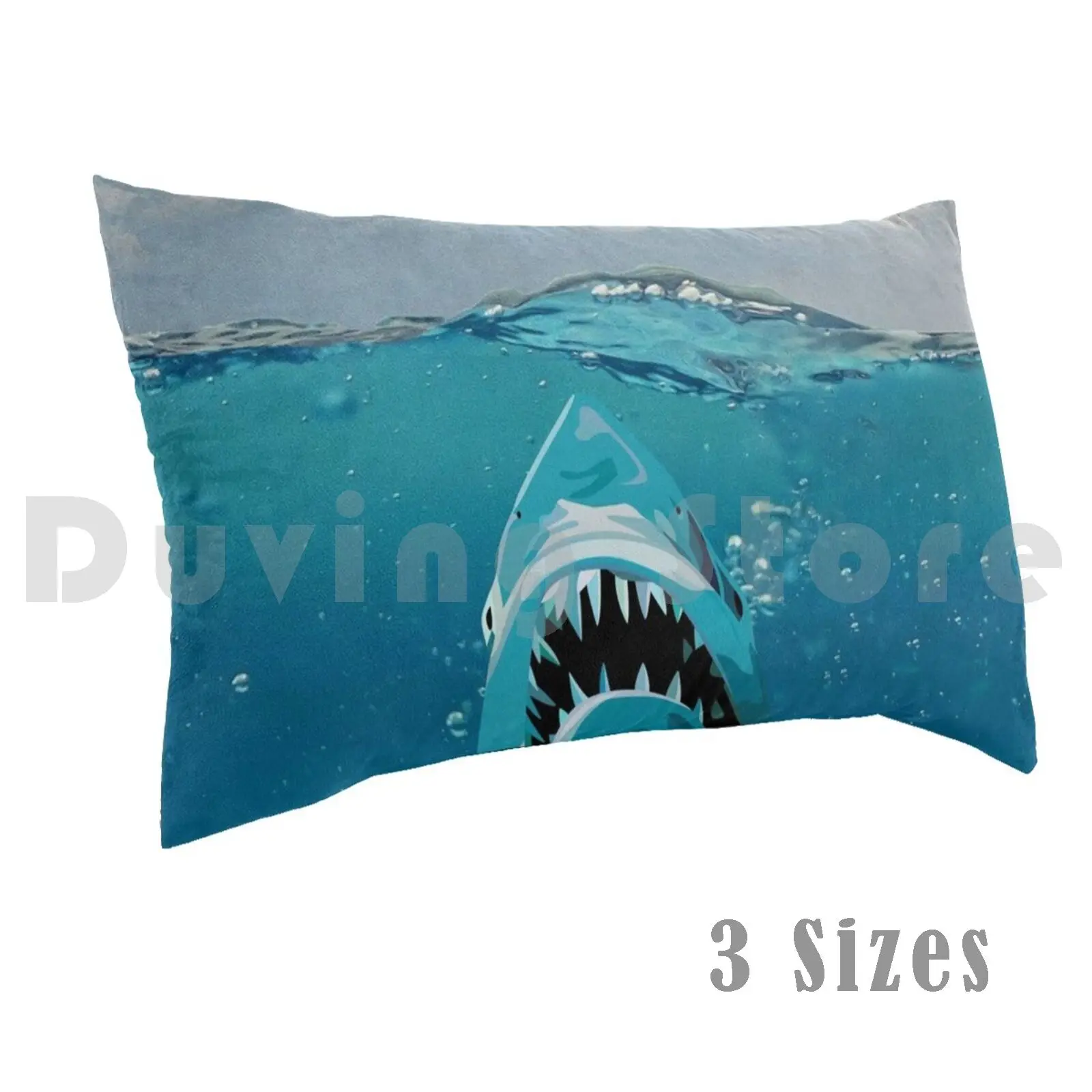 

Shark Attack-Ocean Background Pillow Case Printed 50x75 Shark Shark Attack Ocean Ocean Life Ocean Animals