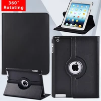 for apple ipad 234 9 7 inch 360 degrees rotation case automatic wake up pu leather tablet protective coverpen