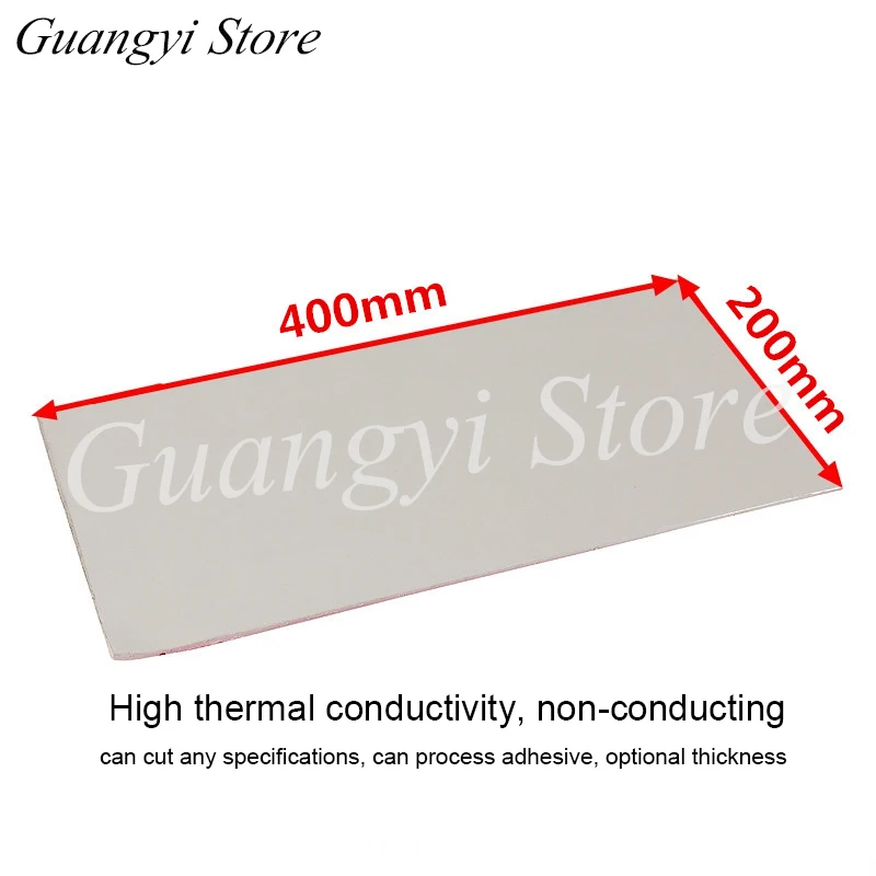 Силиконовая прокладка высокой теплопроводности ЦП светодиодный теплоотвод