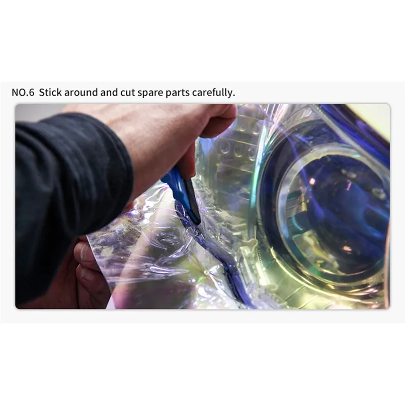 30 см x 60 автомобильный тонировочный головной светильник задняя фара туман