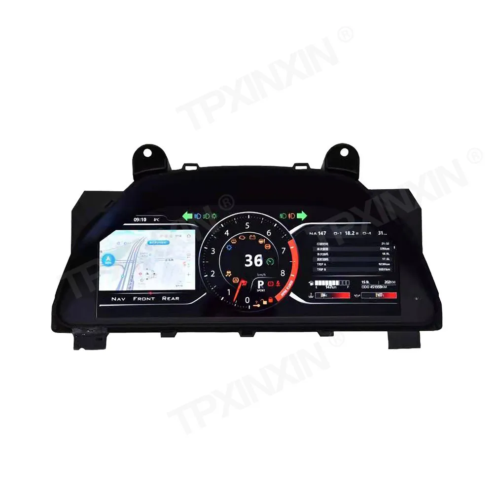 for toyoda reiz 2 2010 meter screen android 9 0 car lcd instrument panel modified and upgraded multifunctional free global shipping