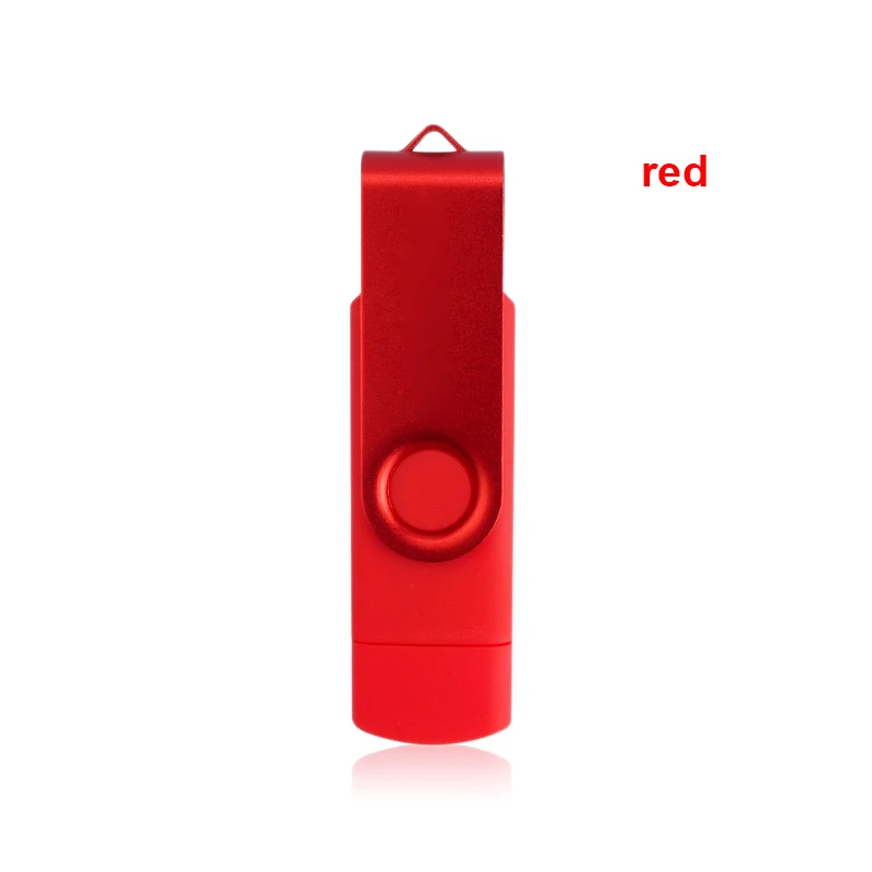 Красный OTG 32 ГБ флэш-накопитель usb флэш-накопитель 16 ГБ флеш-накопитель 64 Гб 128 2,0 высокоскоростной Флэш-память usb флэш-накопитель u-диск 4 ГБ 8 ГБ - Цвет: Красный