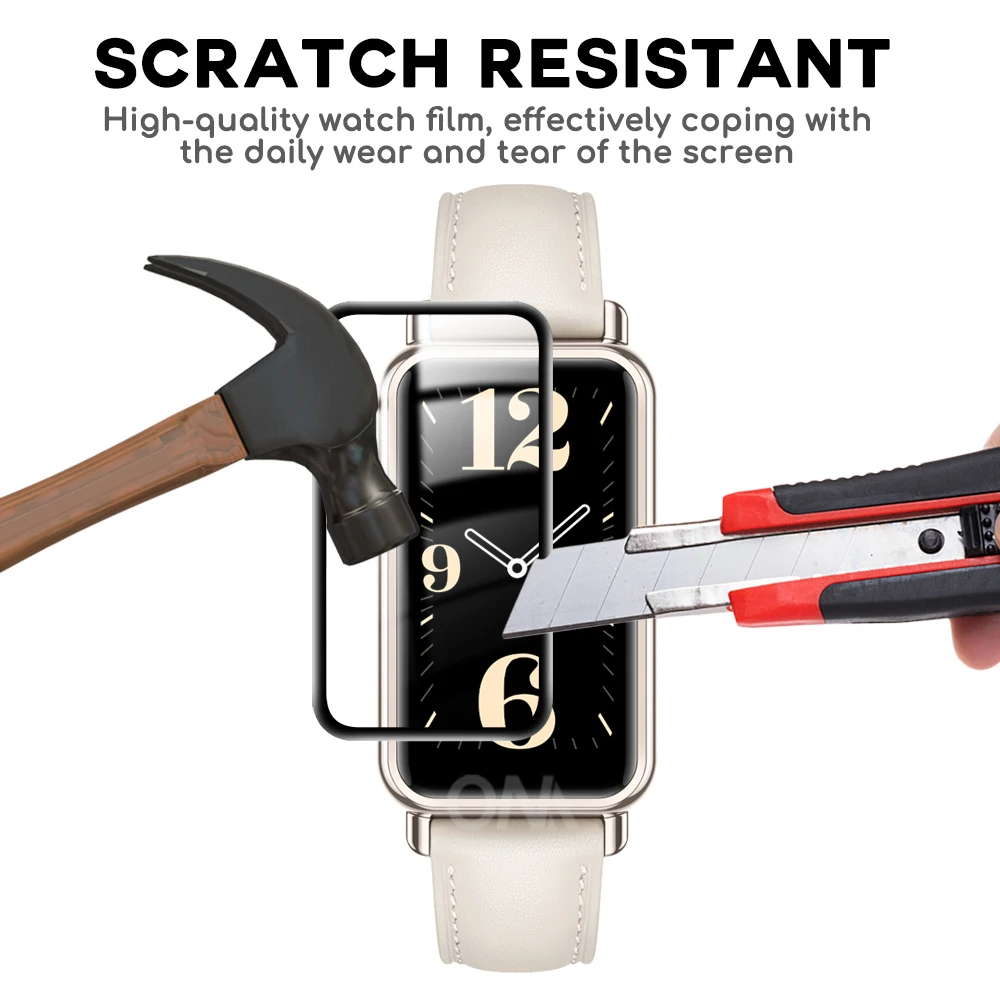 Screen Protector for Huawei Watch Fit Mini new Smart Full Cover Soft Protective Film Case Band 6 Pro (Not Glass | Электроника