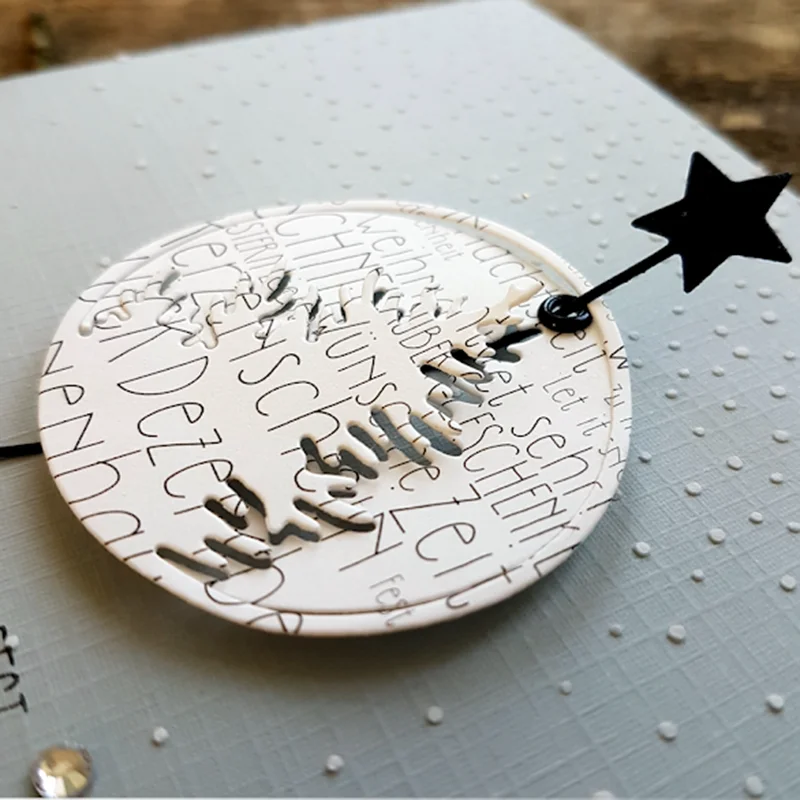 Металлические штампы для вырезания рождественской елки форма украшения