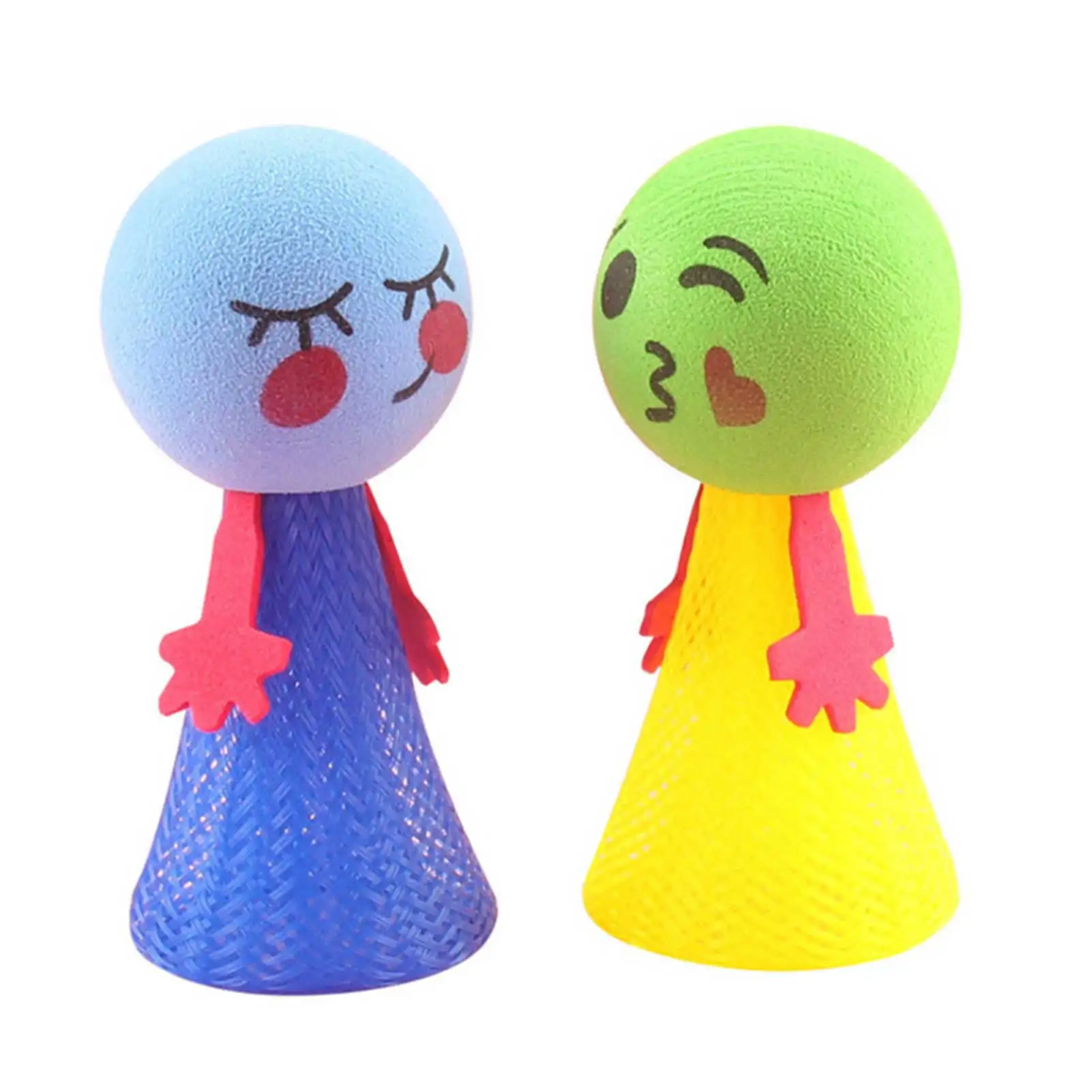 1 шт. забавная прыгающая кукла эльф игрушка мультяшный прыгающий мяч