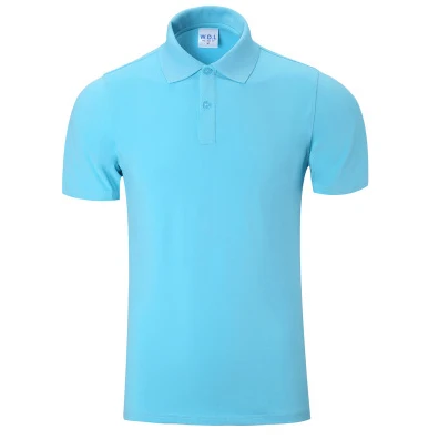 

single Pure cotton sports short sleeve polo advertising custom logo cultural shirt sportswear T-shirt printing DN56