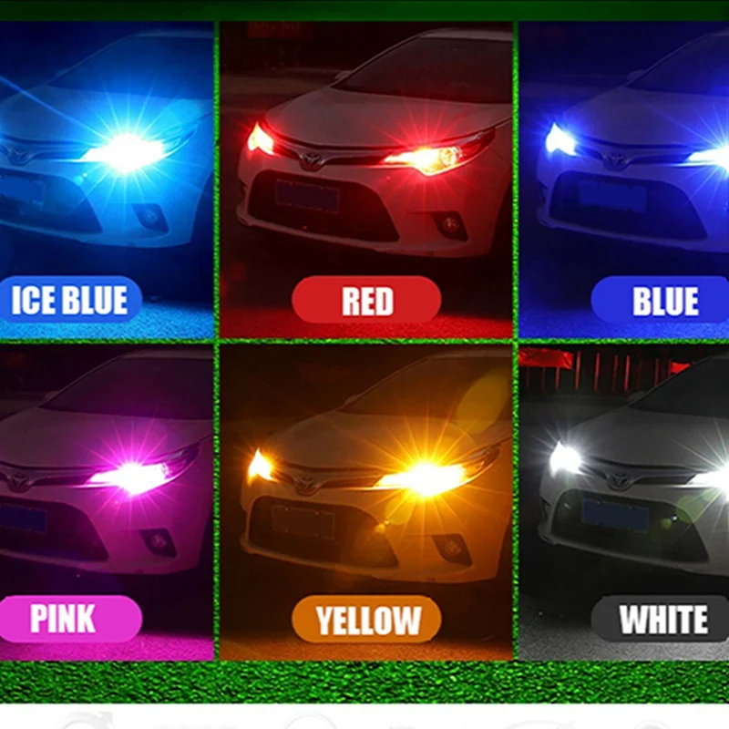 

New T10 LED W5W Super bright Polarity Free Plastic Protect smd Car Interior Light Read Door License Plate Wedge Lamp 12V White