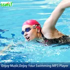 Водонепроницаемый MP3-плеер для плавания, спортивный MP3-плеер для бега, верховой езды, MP3 Sereo Walkman, музыкальный MP3-плеер с FM-радио, Hi-Fi клипсой