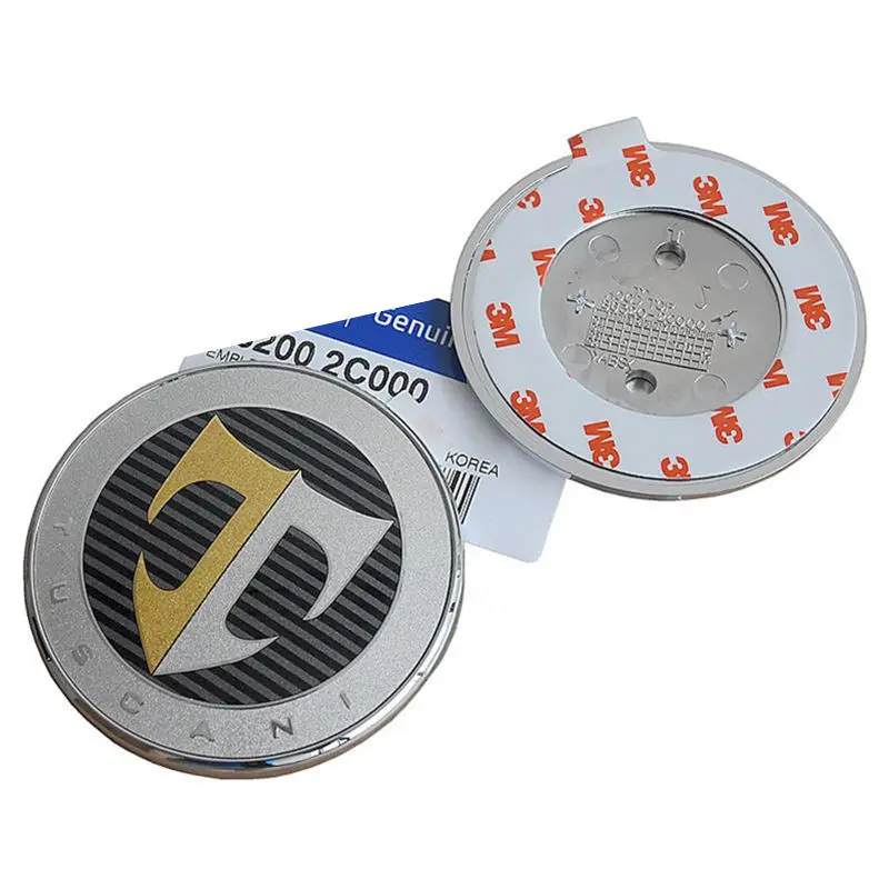 Комплект оригинальных эмблем Т логотипа передняя крышка + Задняя марка багажа