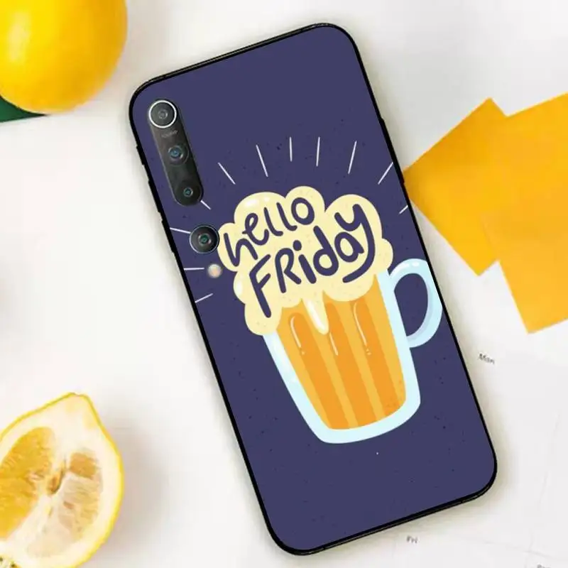 

TOPLBPCS World Beers Alcohol Summer Bubble Soft Phone Cover for Xiaomi mi 9 8 10 5 6 lite F1 SE Max 3 2 mix 2s