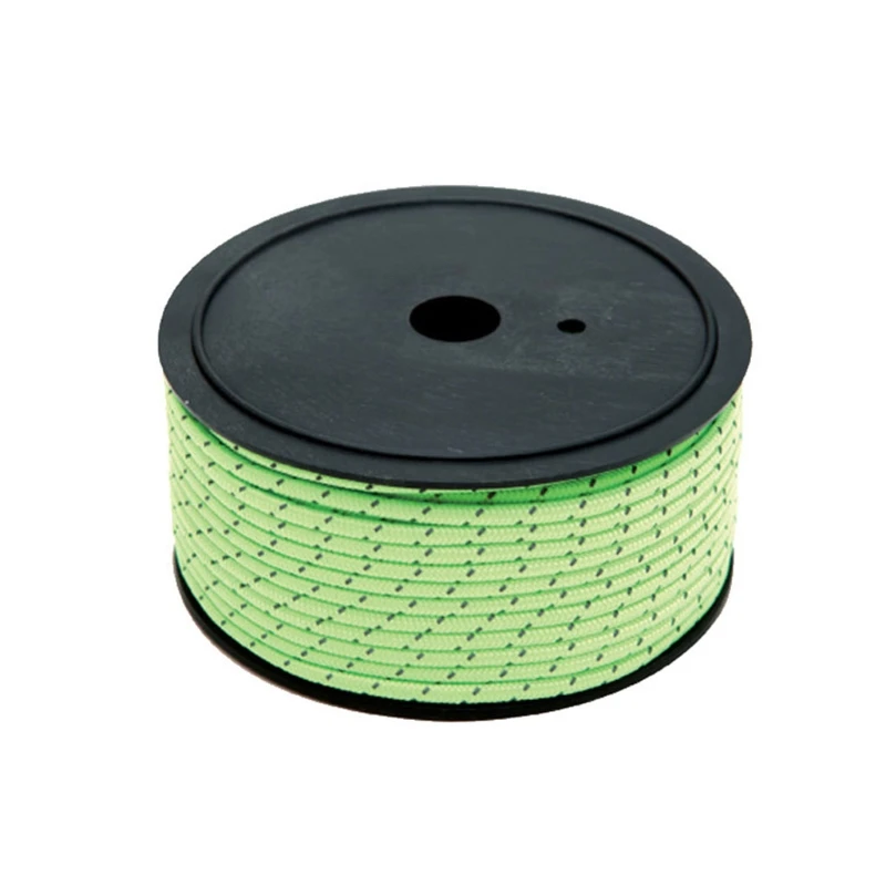 

Portable Travel 50m Reflective Tent Ropes Adjustable Windproof Cord Anti-slip