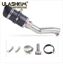 Полная выхлопная система мотоцикла глушитель Escape slip on для SUZUKI SFV650 Gladius Модифицированная контактная средняя труба с DB-killer