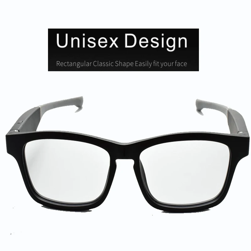저렴한 스마트 아이웨어 안경 무선 블루투스 핸즈프리 통화 음악 오디오 오픈 귀 안티 블루 라이트 렌즈 지능형 선글라스