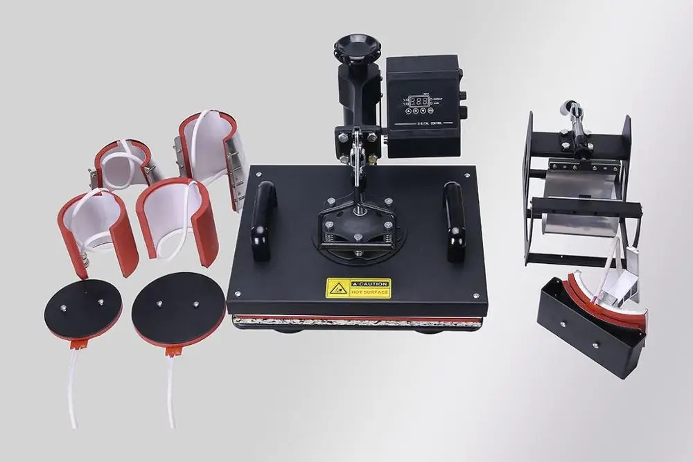 Advanced New Design 10 In 1 Combo Heat Press Machine Sublimation/Heat Transfer For Mug/Cap/Tshirt/Phone cases | Компьютеры и офис