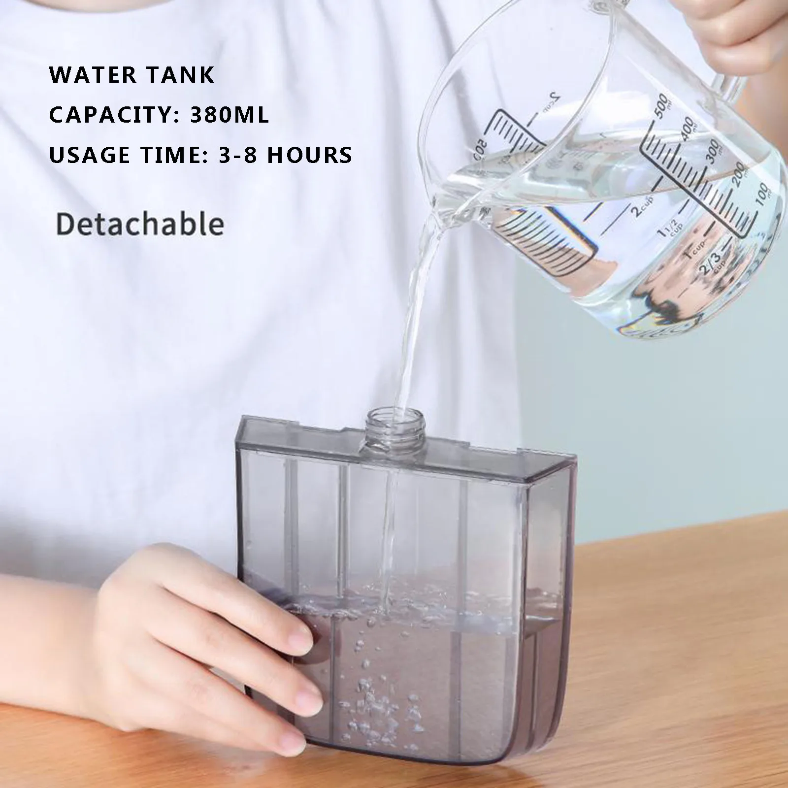 

Air Cooler Humidifying Spray Cooling Desktop Cooling USB Small Fan Mini Water