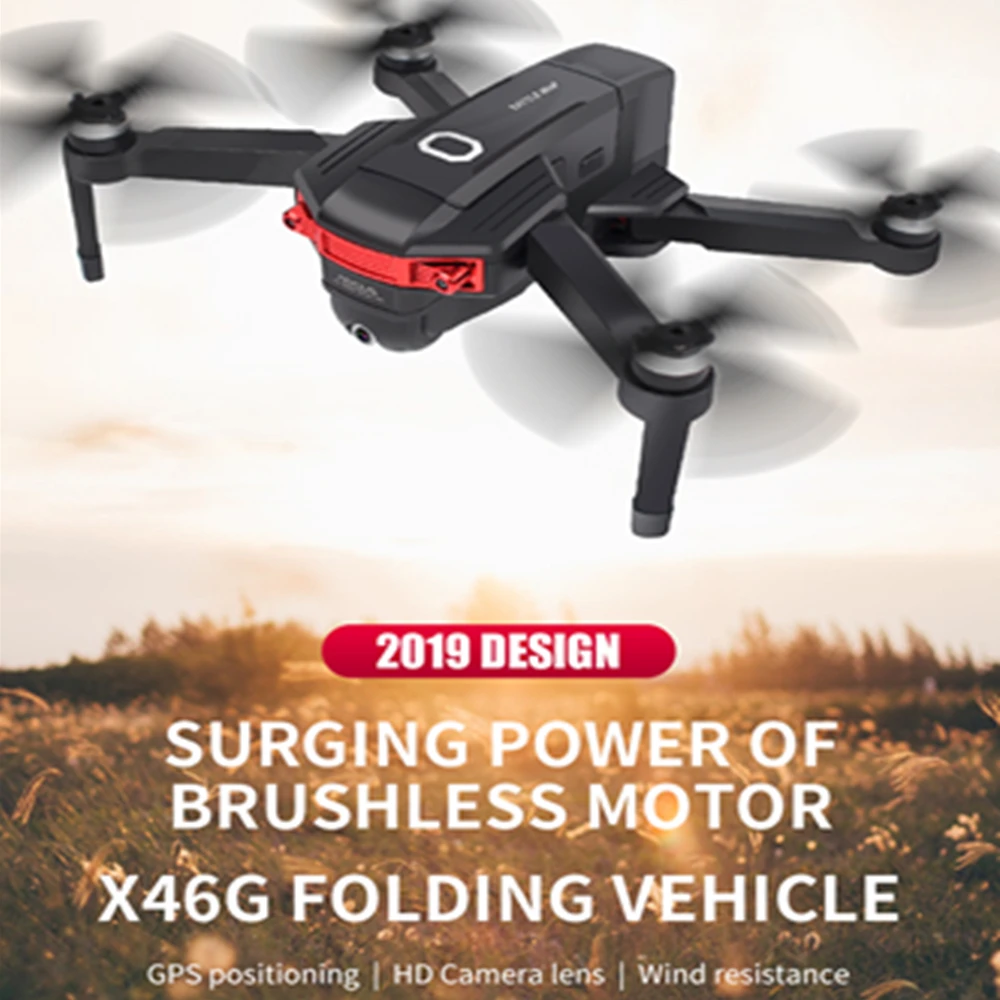 RC Drone 4K GGPS 5G WIFI FPV Ultra HD Wide Angle Dual Camera Quadcopter Brushless Foldable Helicopter Carry Box Travel Bag | Игрушки и
