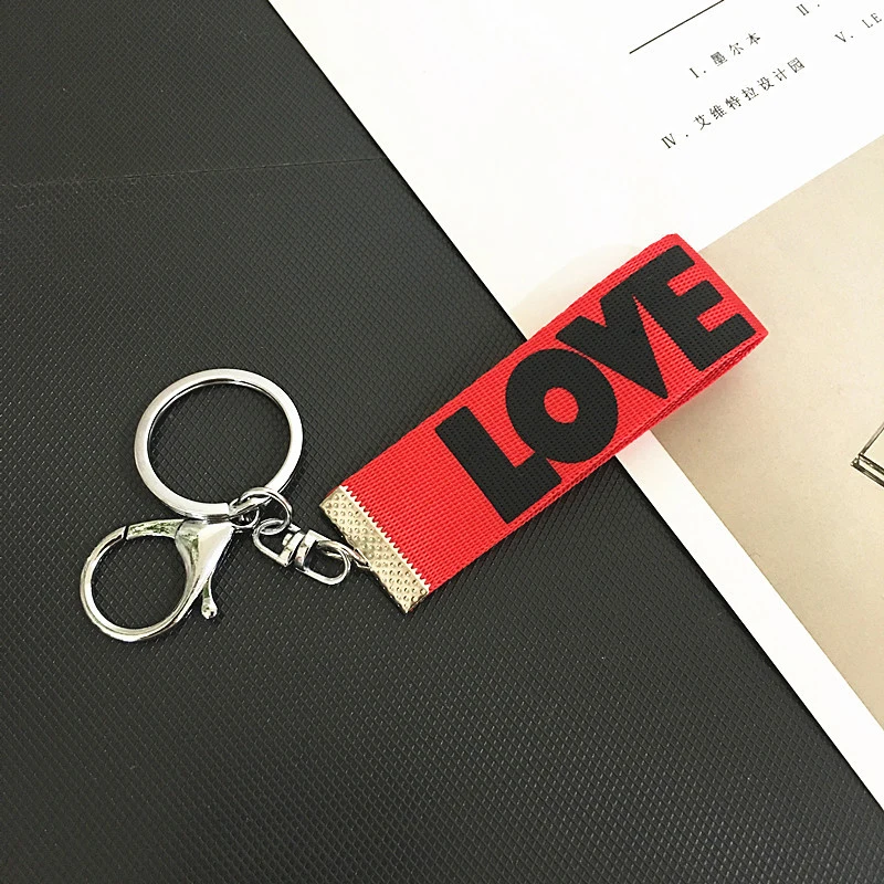 Креативный LOVE брелок на ключи в форме буквы висячий орнамент милый для ключей