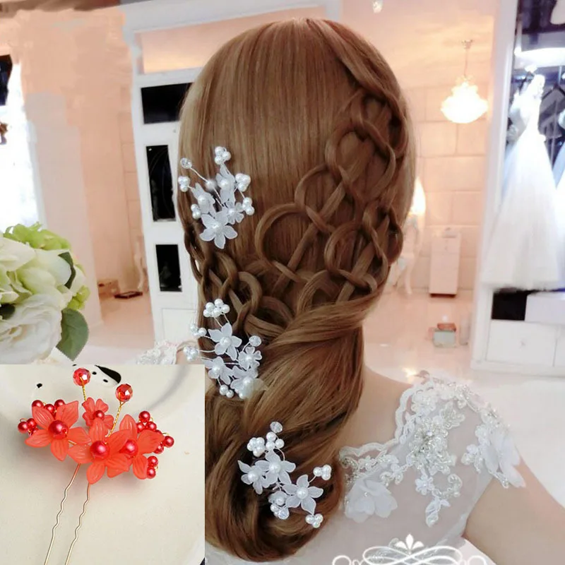 Невесты повязка на голову свадебные украшения для одежды Hand-made похожие шарик с