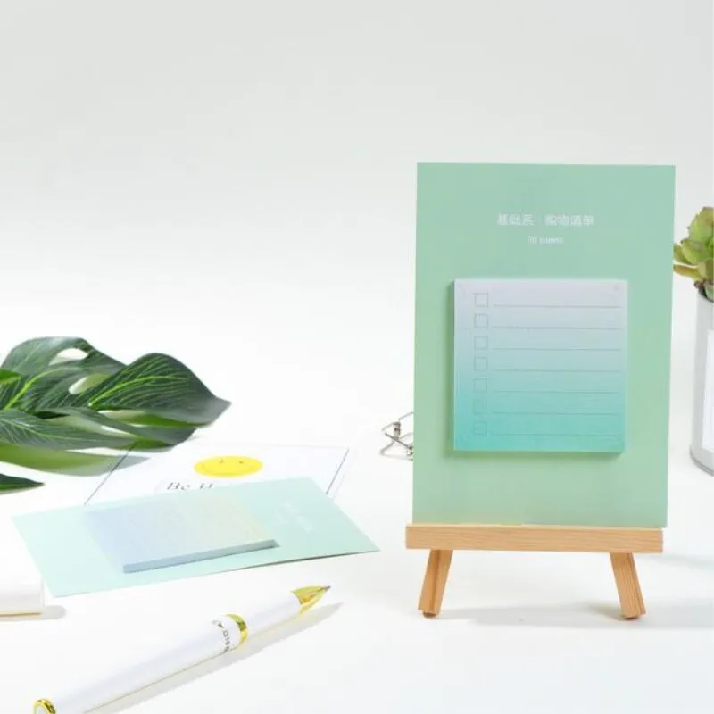 1 шт. Радуга Северная Европа блокнот бумага Липкие заметки Канцтовары Papeleria