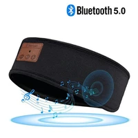 new bluetooth music headband cover eyes sleep goggles removable and washable bluetooth 5 0 call sports headscarf