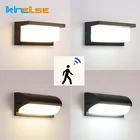 Светильник Настенный светодиодный, 18 Вт, водонепроницаемый, IP66, с радаром и датчиком движения