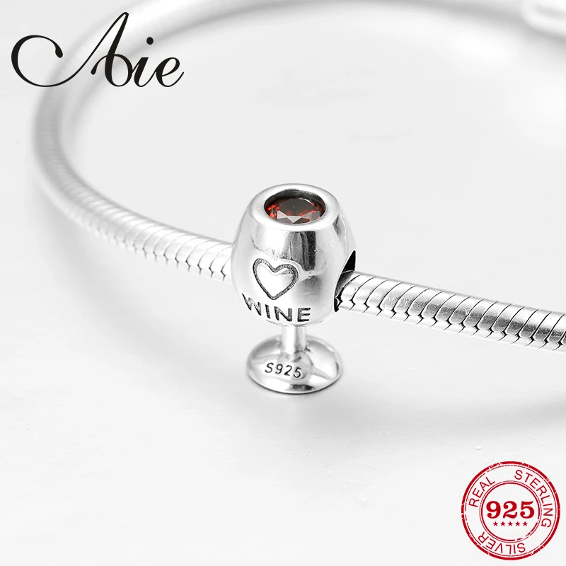 Бусина Шарм из серебра 100% пробы с фианитом|Бусины| |