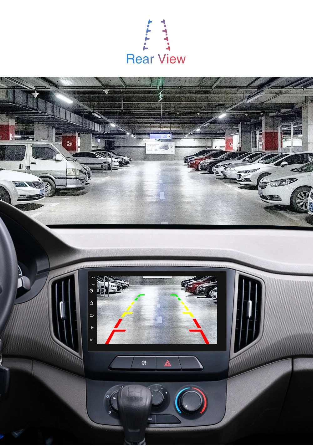 Podofo 2 Din Android 9 1 Автомобильный GPS мультимедийный видео плеер авторадио для VW Toyota Nissan