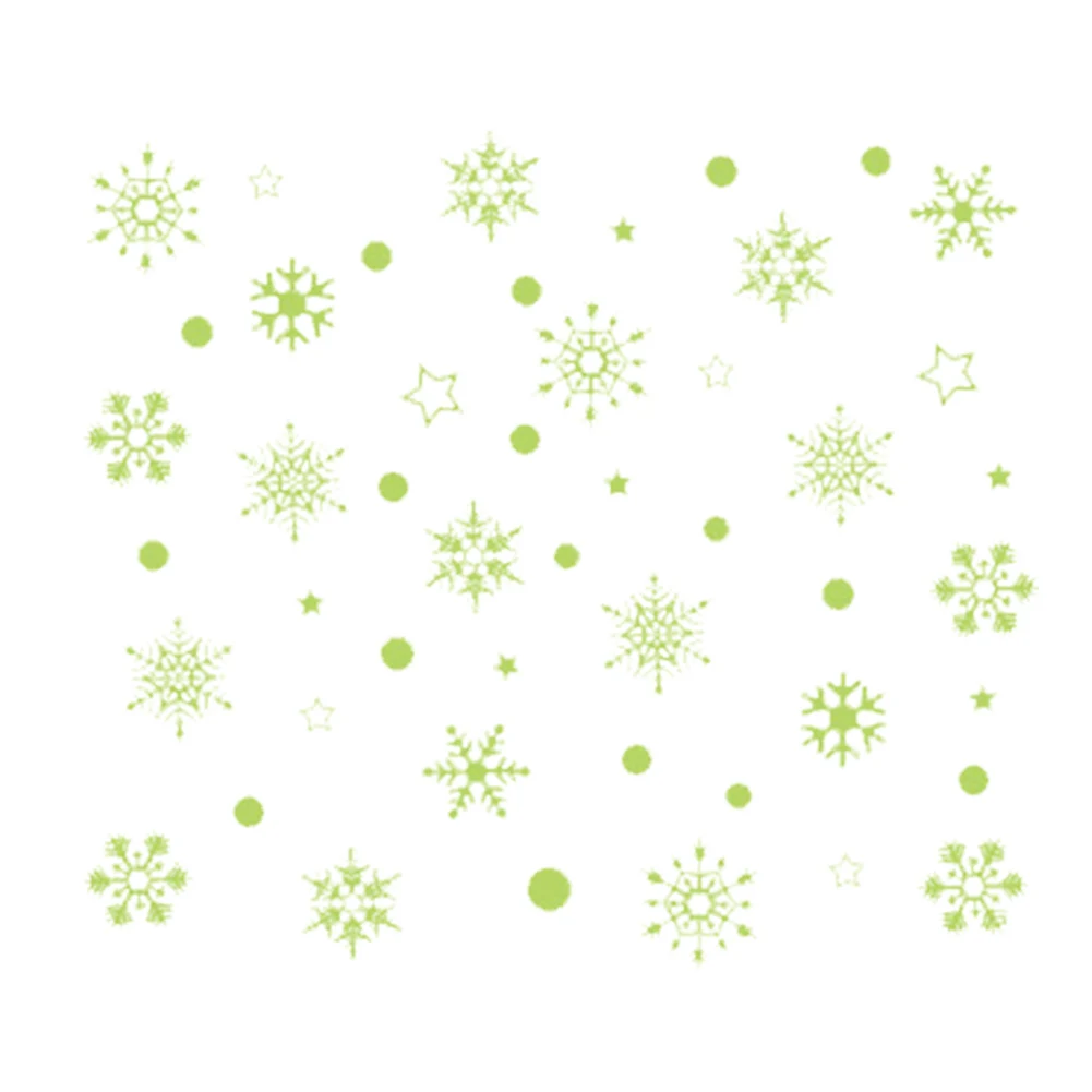 3D Снежинка Для Хранения Энергии Флуоресцентный светится в темноте светящиеся на