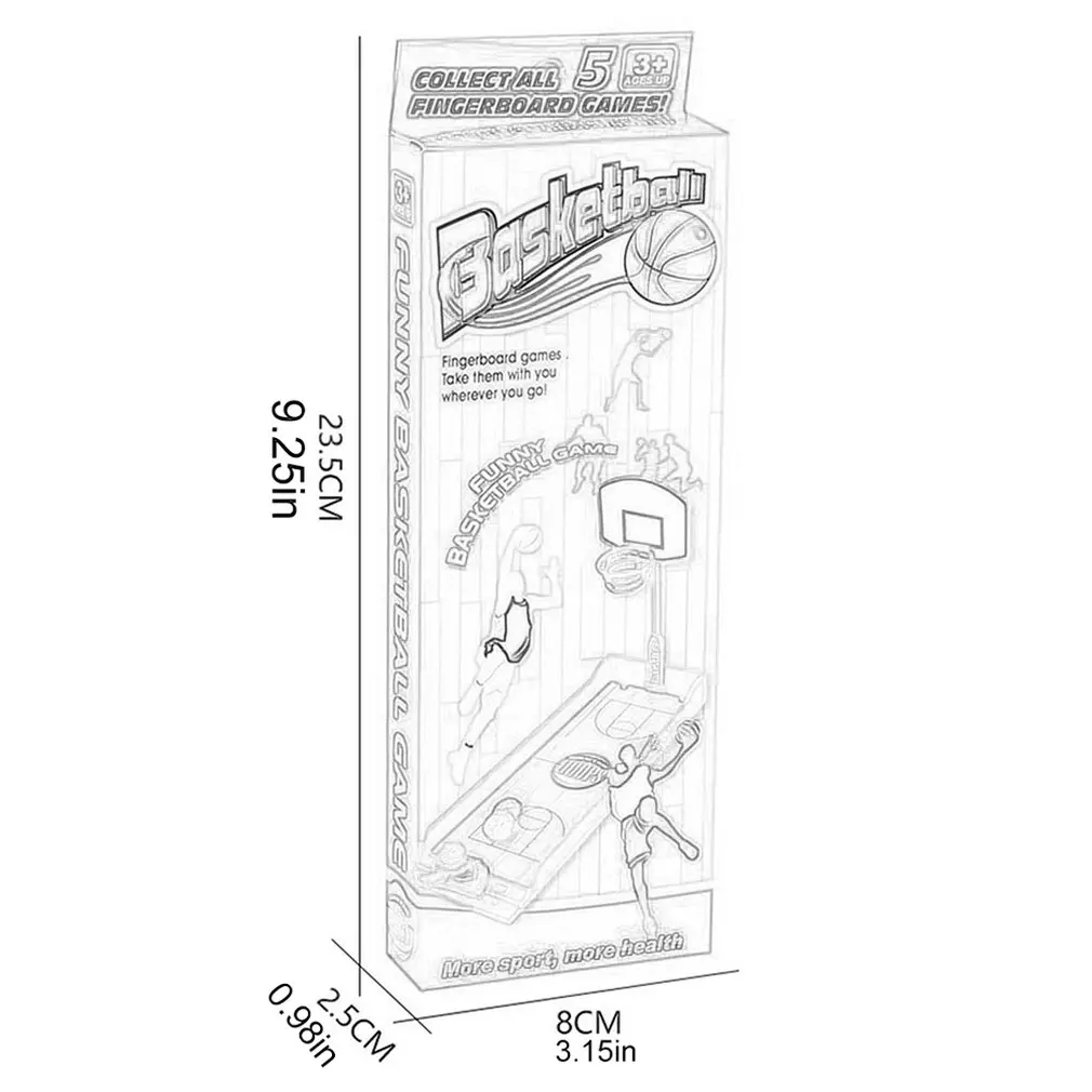 

Children'S Puzzle Interactive Desktop Toys Finger Football Basketball Ice Hockey Golf Mini Finger Sports Toys