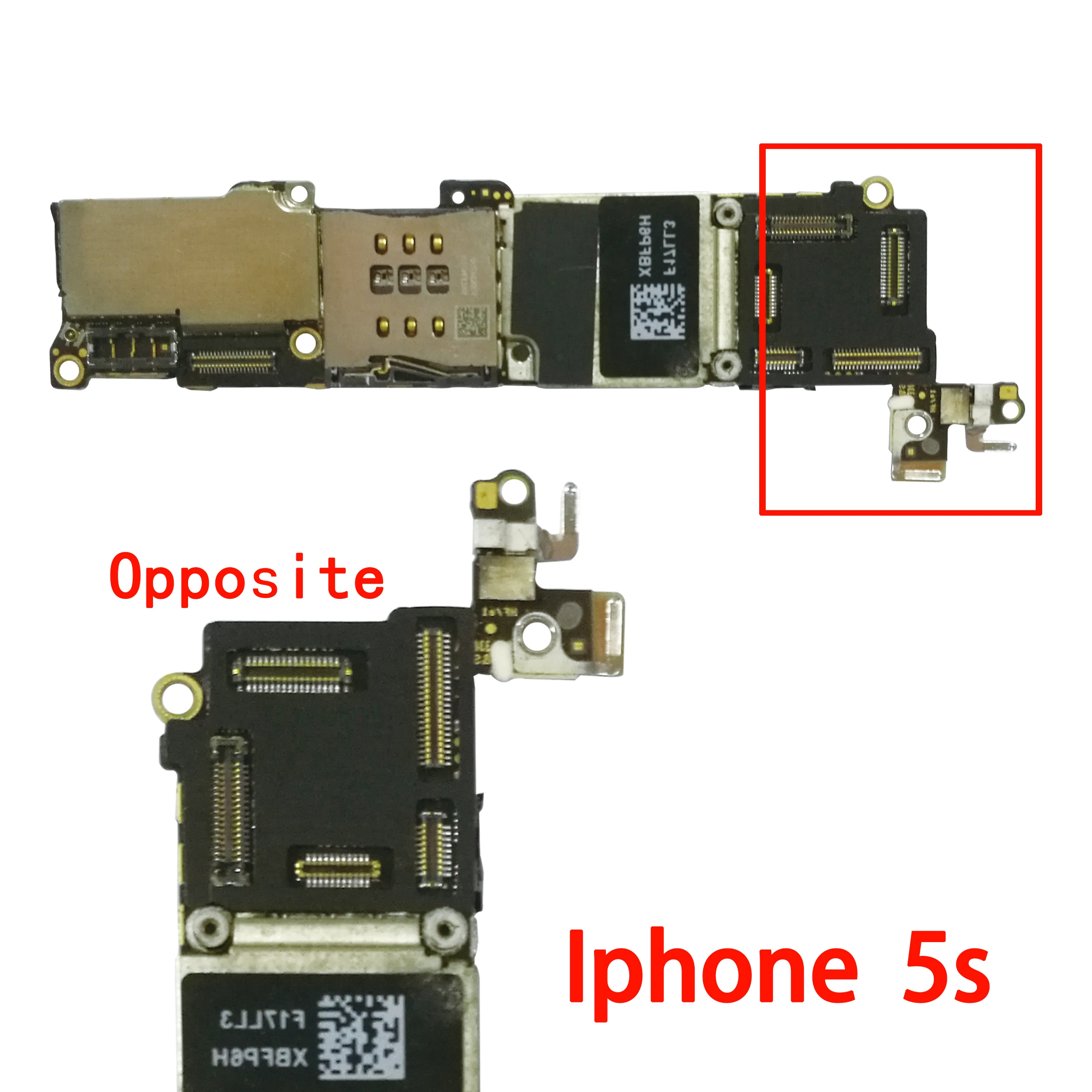 100% оригинальная разблокированная материнская плата для iphone 5S без сенсорного ID/с