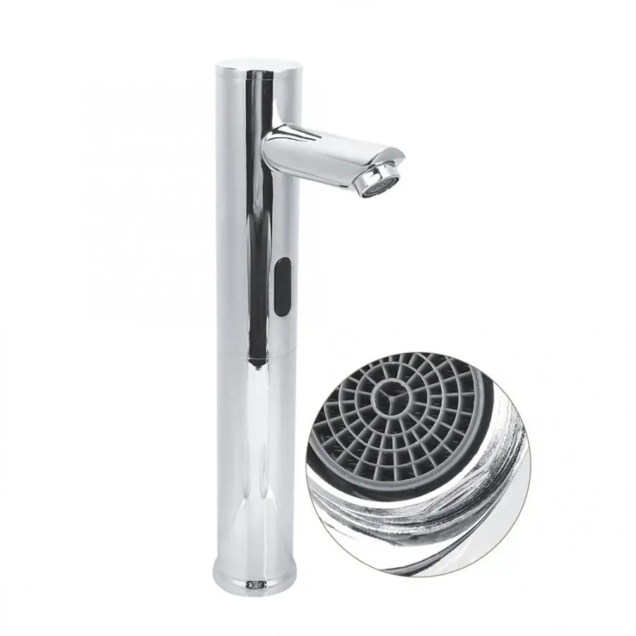torneira do banheiro G1/2&quot Automatic Sensor Faucet Hands Free Bathroom Sink Mixer Water Tap robinet lavabo salle | Обустройство