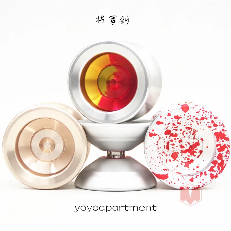 

New Arrive yoyoapartment General sword 3 YOYO Sleep king metal yoyo for professional 1A 3A 5A 10 colors