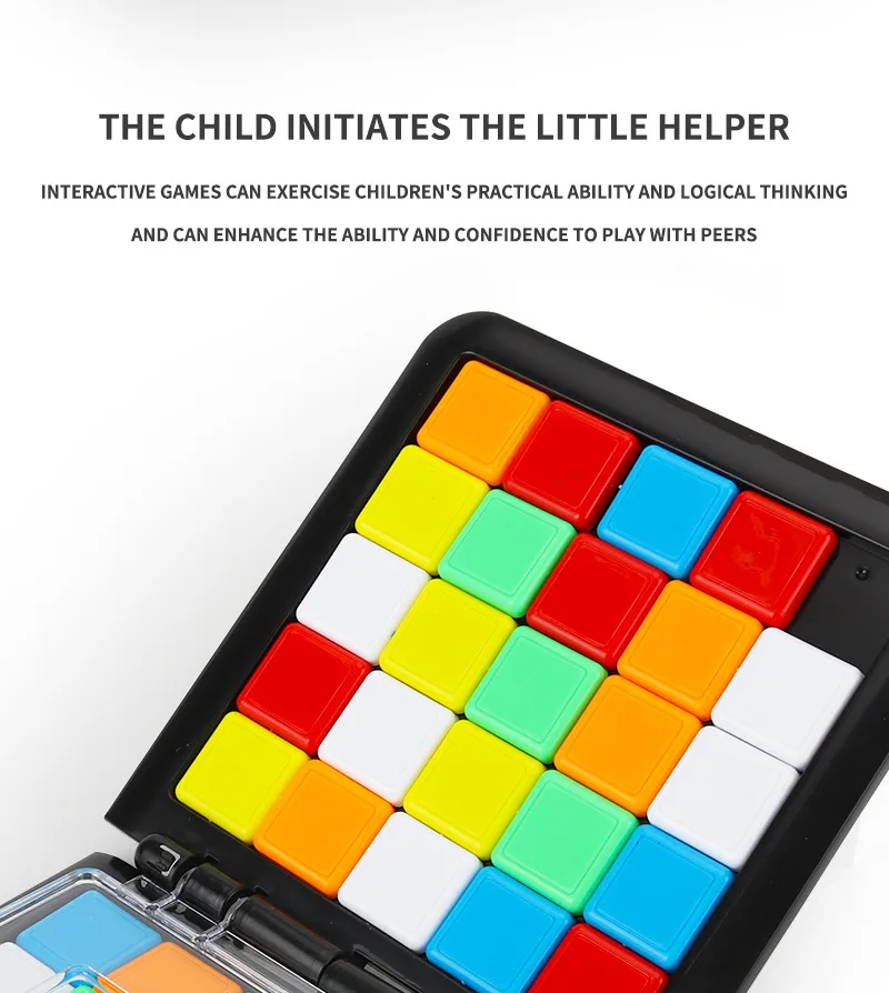 1 комплект Интерактивная красочная спортивная игра-головоломка для родителей и