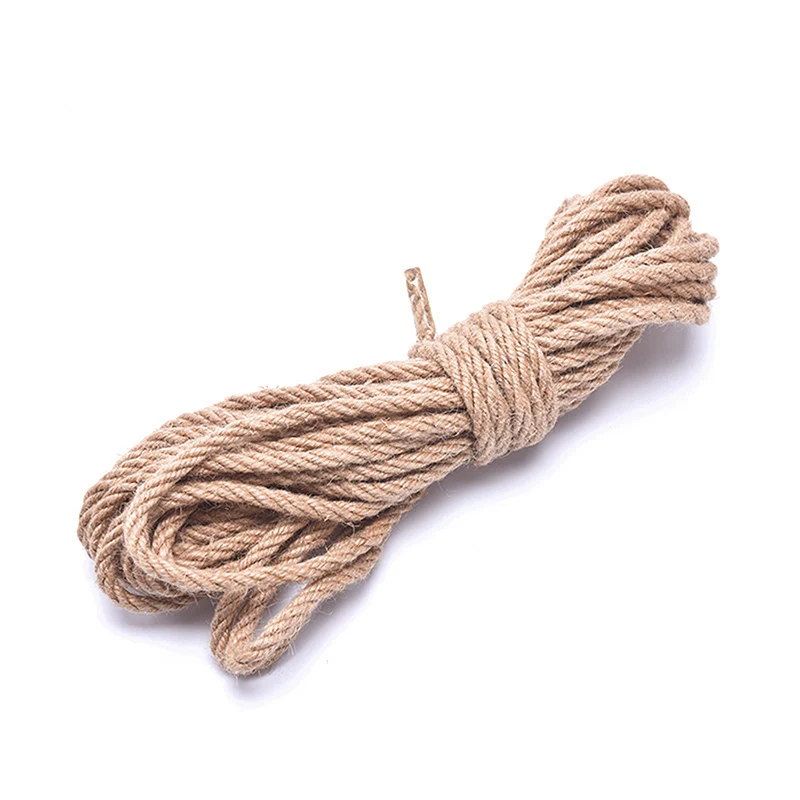 DIY джутовая веревка веревки из натурального джута скрученный шнур керамического