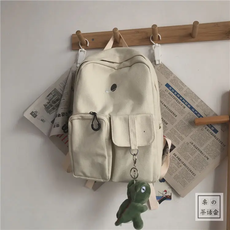 

Harajuku Travel Canvas Backpack Schoolbag Women Mochila Feminina Bagpack School Bags For Teenage Girls Rucksack Sac A Dos Rugzak
