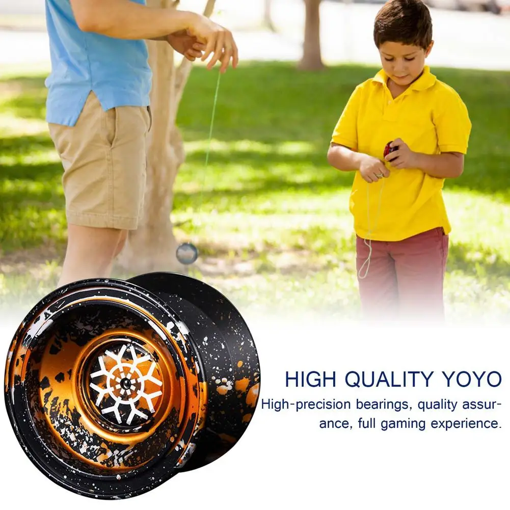 1 шт Высокое качество йойо металлическая издание алюминиевого сплава