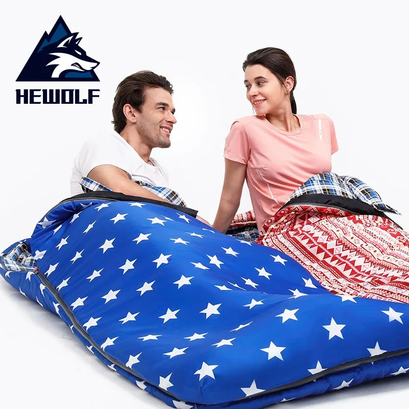 Уличный спальный мешок для кемпинга легкий теплый осени и зимы более толстый