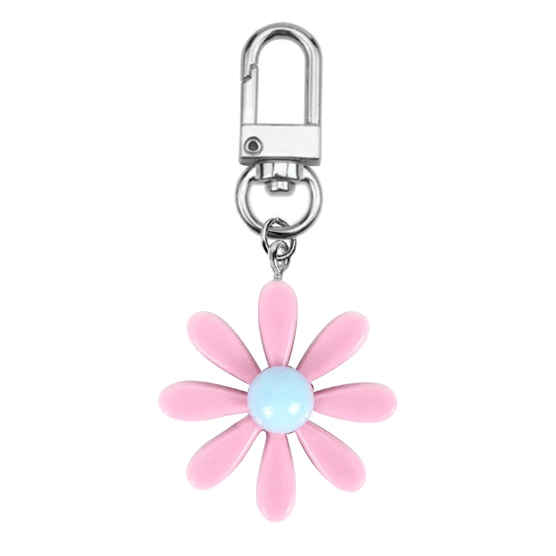 Милые девушки Dasiy брелок для женщин Мода цветок в Корейском стиле на сумку