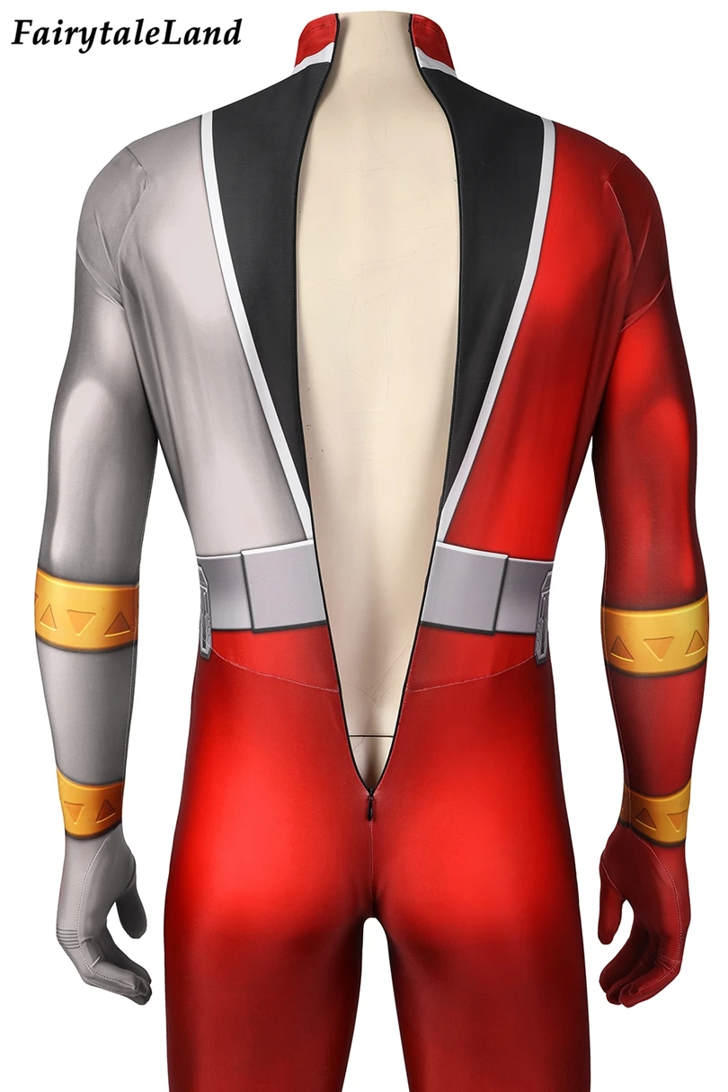 Костюм KISHIRYU SENTAI Ryusoul Red Ranger для косплея костюм на Хэллоуин динозавра рейнджера