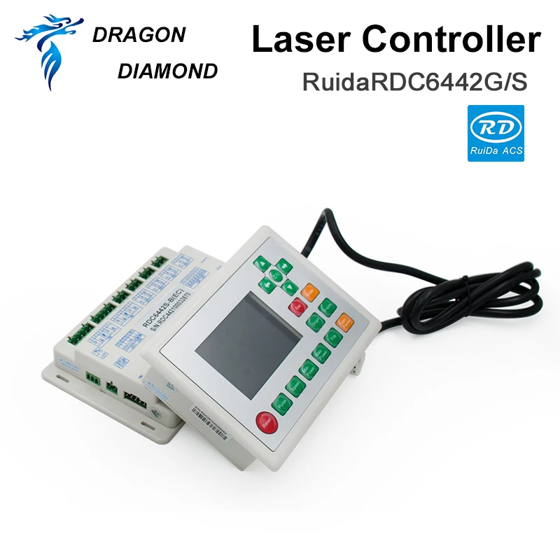 DRAGON DIAMOND Co2 лазерный DSP контроллер системы Ruida RDC 6442 г/локон для лазерной гравировальная и режущая машина RDC 6442 6442 г 6442 с