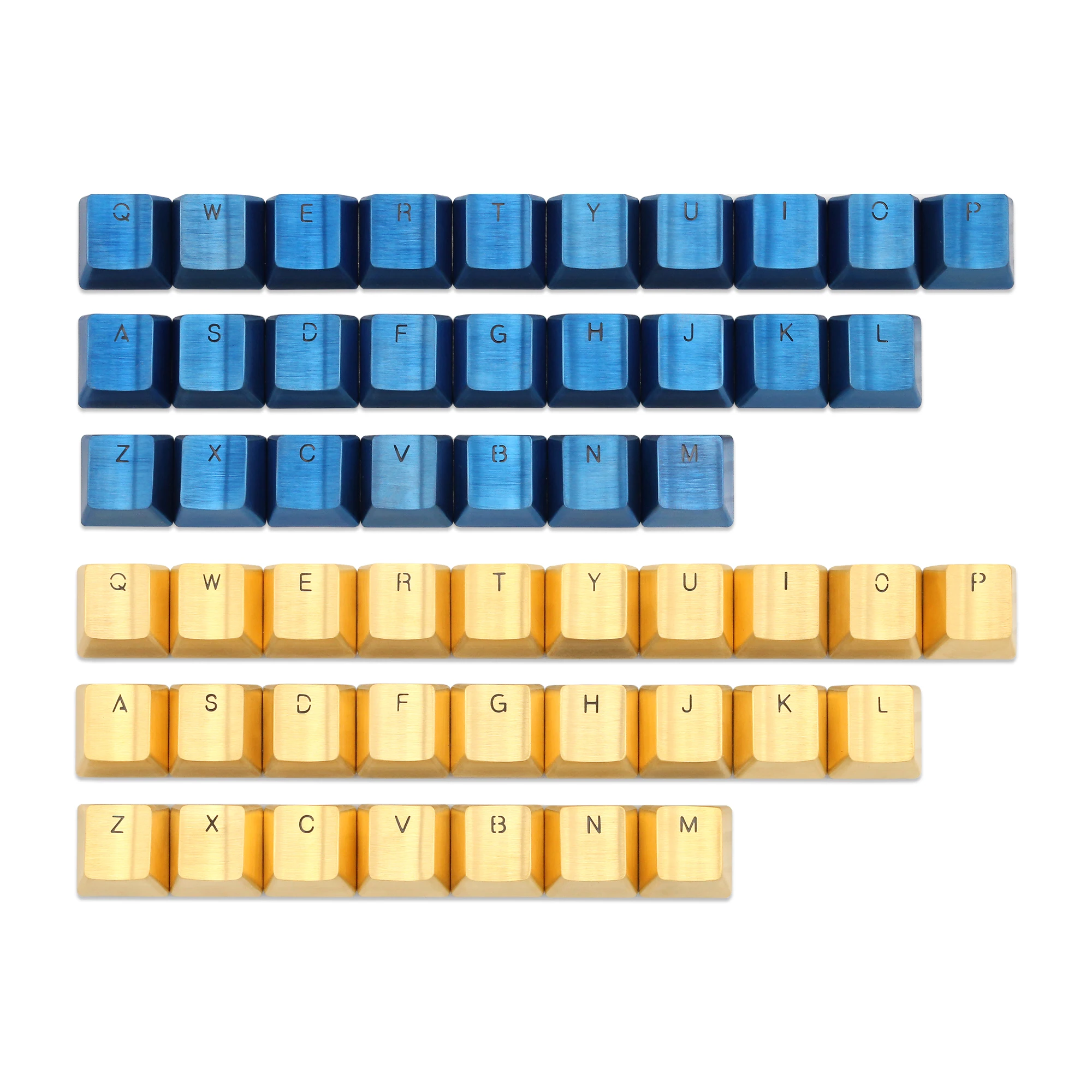 Металлический колпачок для клавиатуры Teamwolf из нержавеющей стали MX Alpha 26 клавиш с