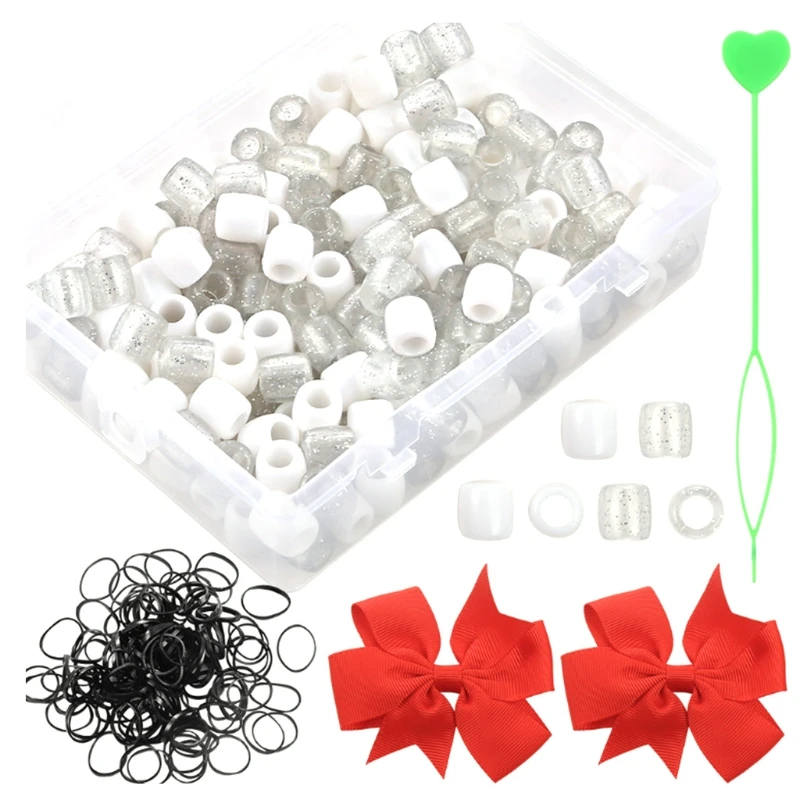 

Мини-катушка для волос T8NB, дреды, плетеные Кольца для волос, бусины для плетения волос, детали для косичек