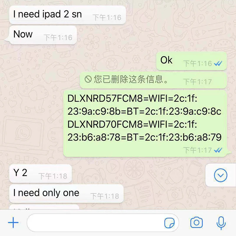 Серийный номер SN для iPad Mini 1 2 3 4 iPad Air 1 2 iPad Pro серийный номер WiFi Bluetooth адрес для iPad icloud разблокировка
