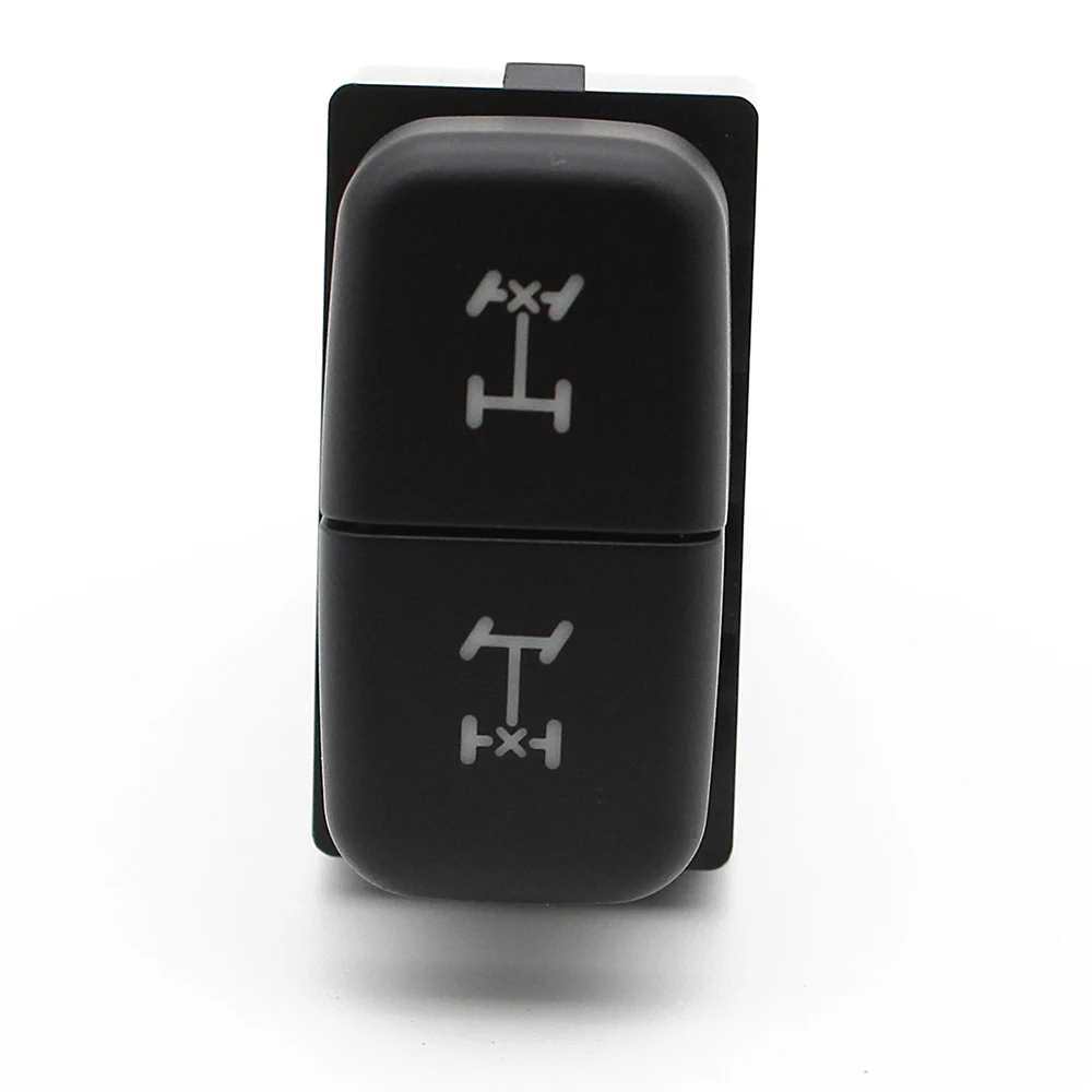 Переключатель с двойной красной светодиодной подсветкой переднего и заднего тумана 5Pin ON-OFF DC12V для Mitsubishi Pajero Triton ASX Lancer.