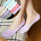 345 пар женские невидимые хлопковые носки; Летний стиль; Низкий вырез No Show на нескользящей подошве; Тапочки; Носки милые тонкие короткие яркие