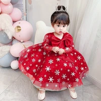 toddler baby girl infant princess lace tutu dress baby girl wedding dress bow kids party vestidos for baby birthday